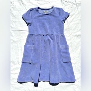 Girls Lavender Tucker + Tate Short-Sleeve Pocket Dress size 6